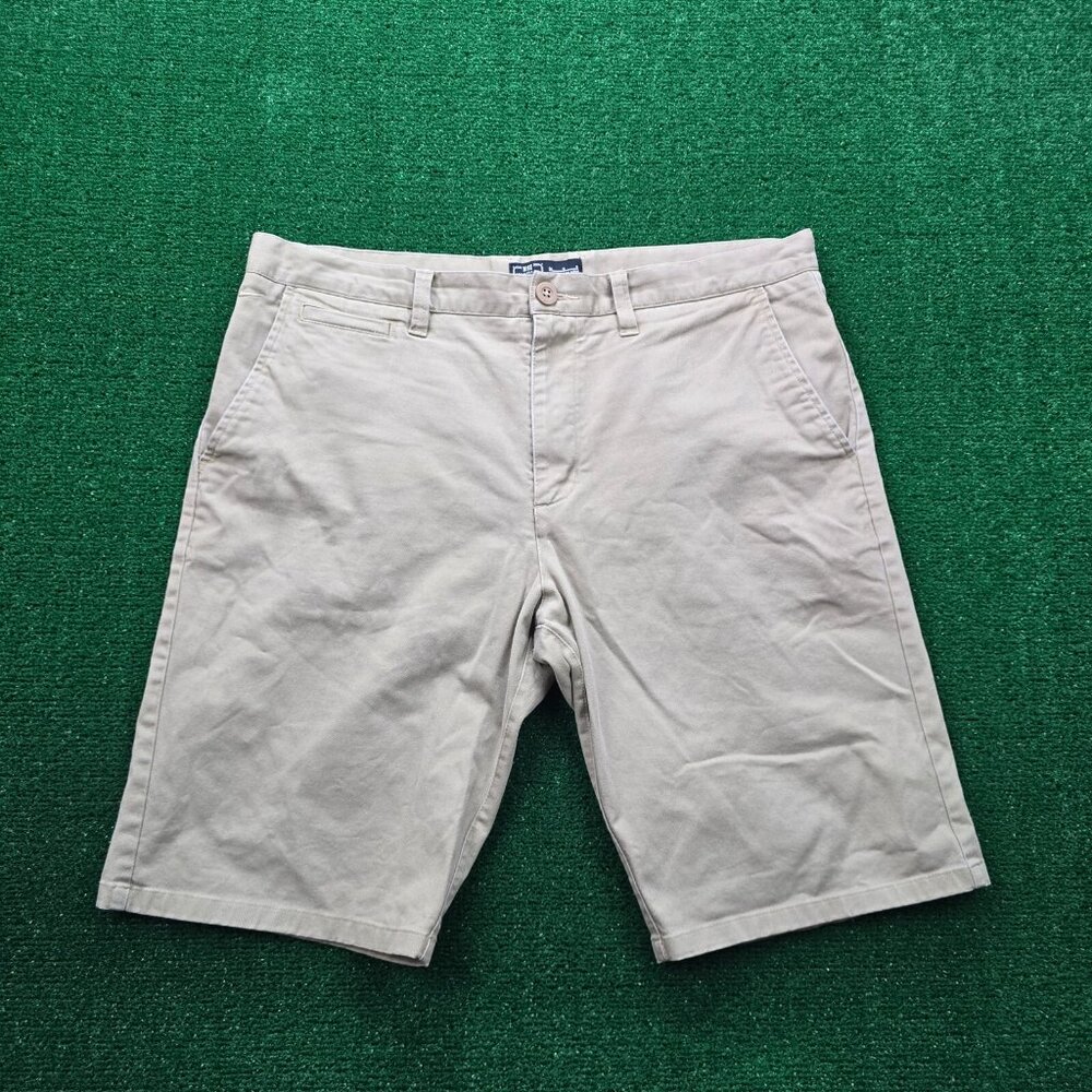 Nike Hawthorne Shorts Mens 38 Beige‎ Classic Chino Golf Outdoors Summer Casual
